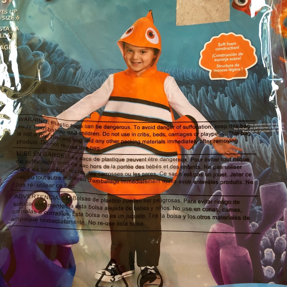 Nemo Costume/Finding Nemo